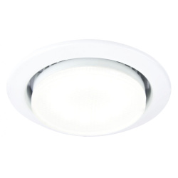 Светильник GX53 H38 220V 38*108 белый  GENERAL (10шт/уп)