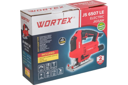 Лобзик  WORTEX JS 6507 LE (650Вт, глубина пропила 65мм)