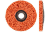 Круг шлифов.125мм  коралловый, для грубой очистки  GEPARD