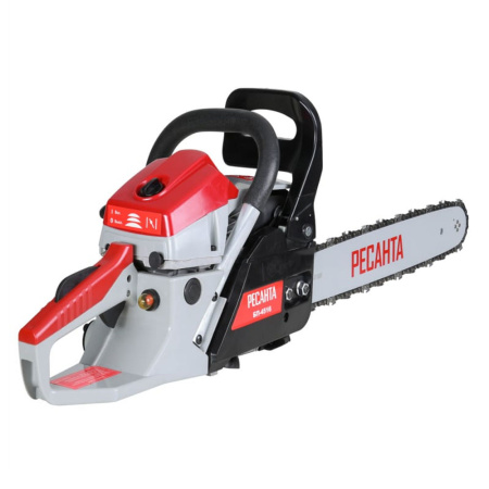 Бензопила  РЕСАНТА  БП-4516  (2.3кВт/3.1л.с, шина 16", цепь 3/8/1,3/57",6.25кг)