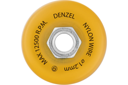 Щетка дисковая для УШМ полимерно-абразивная   75мм  DENZEL