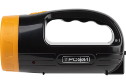 Фонарь ТРОФИ аккумуляторный  PA-101 (1 режим, вилка)
