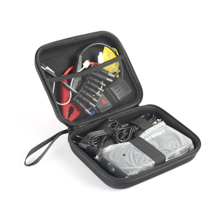 Пусковое устройство для авто/эл.приборов  (12/220В,ток запуска 400А,12000 мАч, двиг до 4л)   PATRIOT