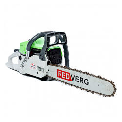 Бензопила  REDVERG RD-GC50-16 (2.0кВт/2.72л.с, шина 16", цепь 0.325",5.4кг)