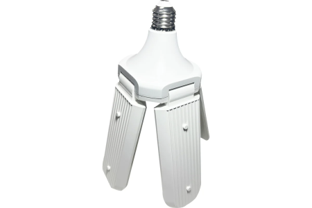 Лампа светодиод 45Вт, 220В, Е27, холод. (6500К) 4 лопасти  GENERAL