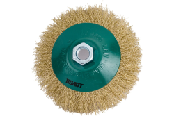 Щетка коническая для УШМ 100мм (пров. 0,3мм)  ВОЛАТ