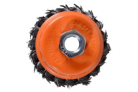 Щетка чашечная для УШМ   75мм  ВИХРЬ