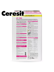 Штукатурно-клеевая смесь для минераловатных плит 25,0кг  CERESIT CТ 190
