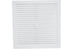 Вент решетка 19 х 19  ЭВЕНТ наклон. с сеткой