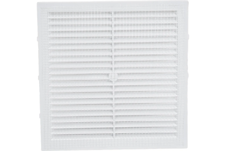 Вент решетка 19 х 19  ЭВЕНТ наклон. с сеткой