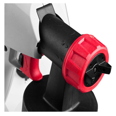 Краскораспылитель электрич  ЗУБР КПЭ-500 (500Вт,0-800мл/мин, 0.8л, сопло 2.6мм)