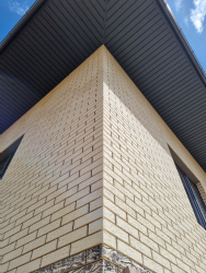 Кирпич керам лицевой одинар пустот 250х120х65  КЕРМА Пшеничное Лето