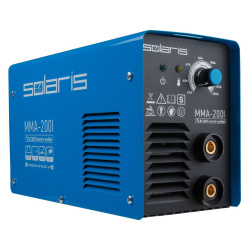 Аппарат сварочный инвертор  SOLARIS MMA-200I (напр.160-240 В,200А, 3,6 кВт, элек.1,6-4,0мм)