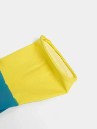 Перчатки латексные  Komfi, БИКОЛОР, L