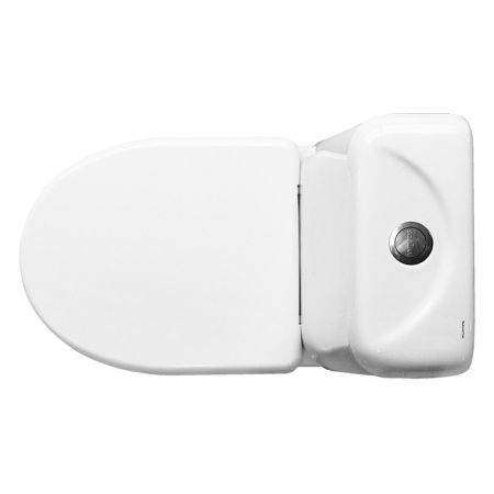 Унитаз белый ИДЕАЛ КОМФОРТ компакт 618х340х770  SANITA