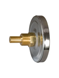 Термометр биметаллический D 100 зад.подкл. (0...+120*C) L  40  ЭКОМЕРА