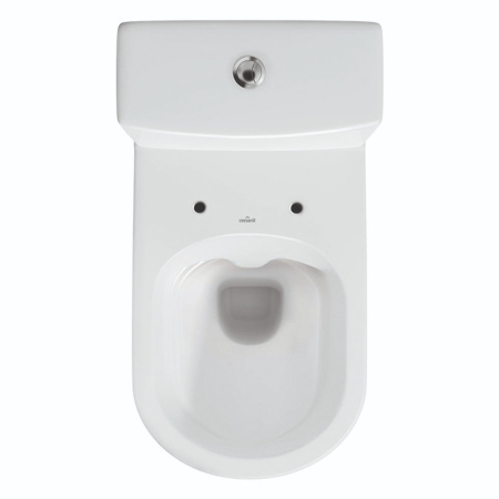 Унитаз белый CITY компакт, сиденье дюропласт, микролифт 670х375х770  CERSANIT