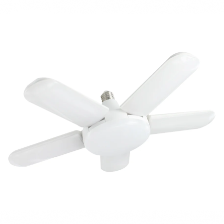 Лампа светодиод 90Вт, 220В, Е27, холод. (6500К) 5 лопастей  GENERAL