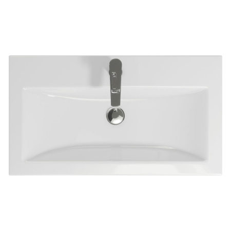 Умывальник мебельный белый COMO   80 800х165х450  CERSANIT