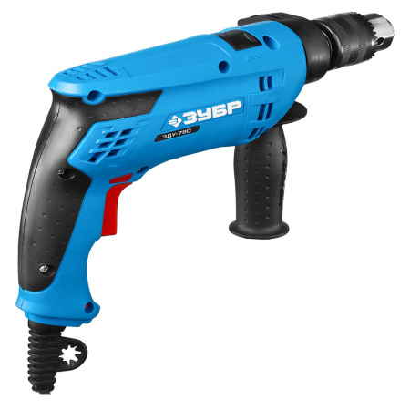 Дрель ударная  ЗУБР  ЗДУ-780 ЭРКМ2 (780Вт,ЗВП,0-3000 об/мин,2.10кг)