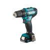 Шуруповерт акк. MAKITA  DF333 DWАE Li-ion  (12В,2акк,2.0Ач,30Нм,1.1кг)