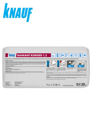 Штукатурка декоративная 25,0кг КОРОЕД 1,5мм цементная  KNAUF Диамант