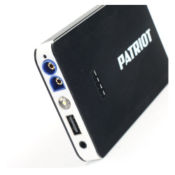 Пусковое устройство для авто/эл.приборов  (12/220В,ток запуска 400А, 8000 мАч, двиг до 3л )  PATRIOT