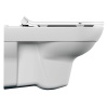 Унитаз подвесной белый CITY сиденье дюропласт, микролифт 370х355х530  CERSANIT