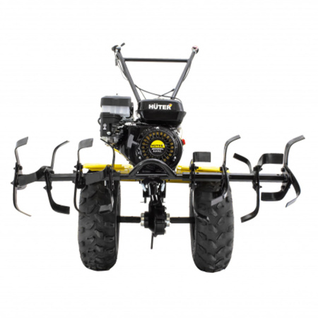 Мотоблок MK-8000M HUTER (8.0л.с, 3 скорости (2вперед/1назад), ширина вспашки 100см, колеса)