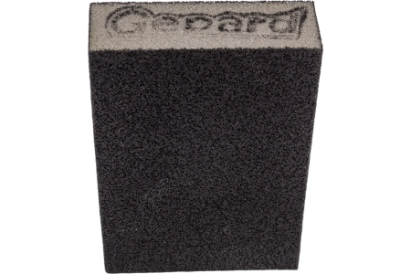 Губка абразивная прямоугольная, средняя жесткость P180  GEPARD