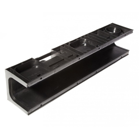 Лоток водоотводный пластиковый D150 1000х210х185мм NORMA  AQUASTOK