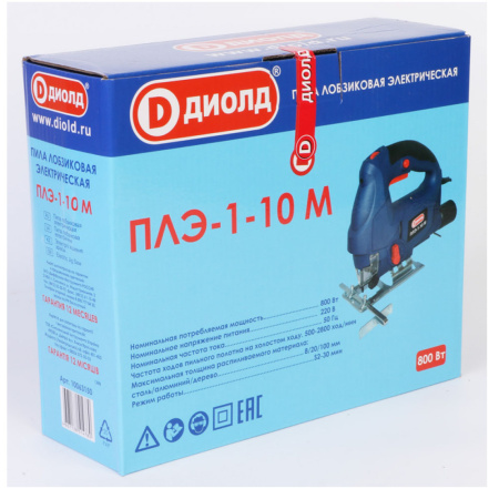 Лобзик  ДИОЛД ПЛЭ-1-10М (800 Вт, глубина пропила 100мм)