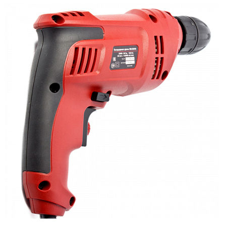 Дрель  REDVERG RD-D540 (540Вт, БЗП, 0-2900 об/мин, 1,6кг)