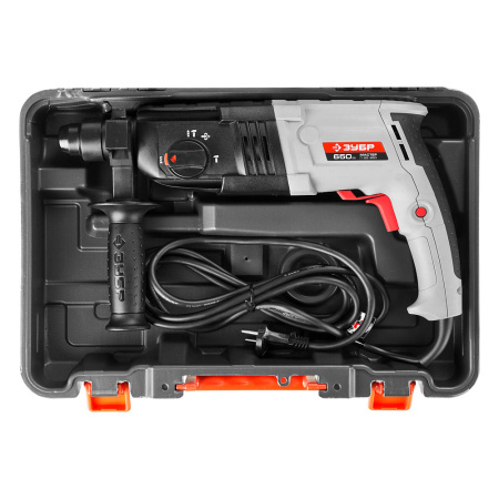 Перфоратор  ЗУБР П-22-650  (650Вт,SDS+,2.3Дж,3,2кг)