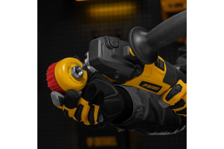 Щетка чашечная для дрели полимерно-абразивная 65мм  DENZEL