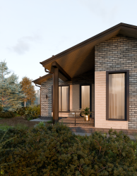 Хомут трубы универсальный 80 мм DOCKE STANDARD темно-коричневый