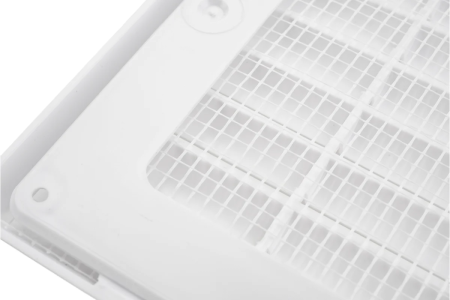 Вент решетка 18 х 25  ЭВЕНТ наклон. с сеткой