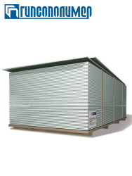 Гипсокартон влагостойкий 12,5х1200х2500мм  Гипсополимер (Пермь)