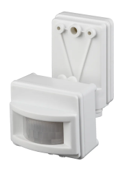 Датчик движения прожекторный 1200Вт, 120*,  12м белый  ЭРА