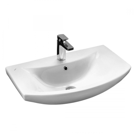 Умывальник мебельный белый БАЛТИКА 70 c отв. 700х190х443  SANTEK