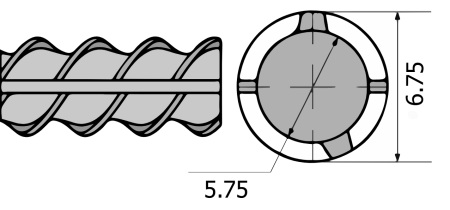 Арматура А III д.   6