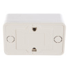 Розетка 2-ая о/п с/з UNIVersal Олимп белый