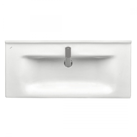 Умывальник мебельный белый МИРАНДА 100 c отв. 1000х195х460  SANTEK