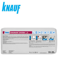 Штукатурка декоративная 25,0кг ШУБА 1,5мм цементная  KNAUF Диамант