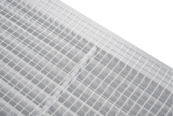 Вент решетка 19 х 19  ЭВЕНТ наклон. с сеткой