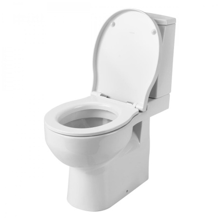 Унитаз белый АЛЛЕГРО компакт, дюропласт 650х350х830  SANTEK