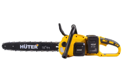 Пила аккум.цепная   HUTER ELS-40-4 Li   (40В (2х20В), 4 Ач , шина 16", цепь 3/8", 5.55кг)