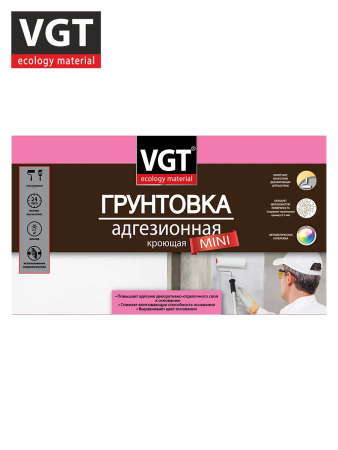 Грунтовка адгезионная кроющая мини   8,0кг  ВГТ ВД-АК-0301