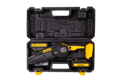 Пила-мини аккумуляторная HUTER ELS-20-Li-2K  (20В, 2акк, 2Ач, шина 15см, 1/4", 36зв)