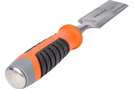 Стамеска-долото 32мм с трехкомп. ручкой, с метал. затыльником  STARTUL PROFI